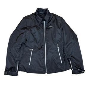 Alpinestars Padded Armored Motorcycle Jacket Women's Medium Biker Y2K